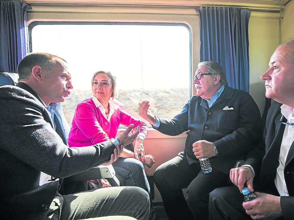 Lapetra, Fernández, Teruel y Longás.