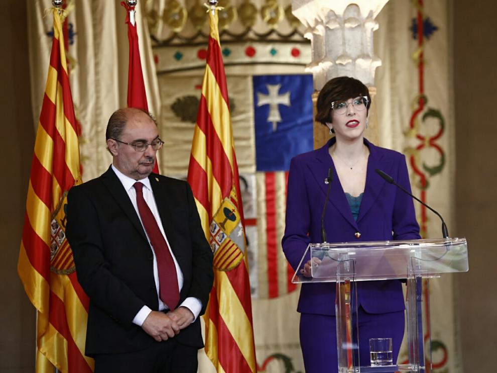 Acto institucional del Día de Aragón en el palacio de La Aljafería