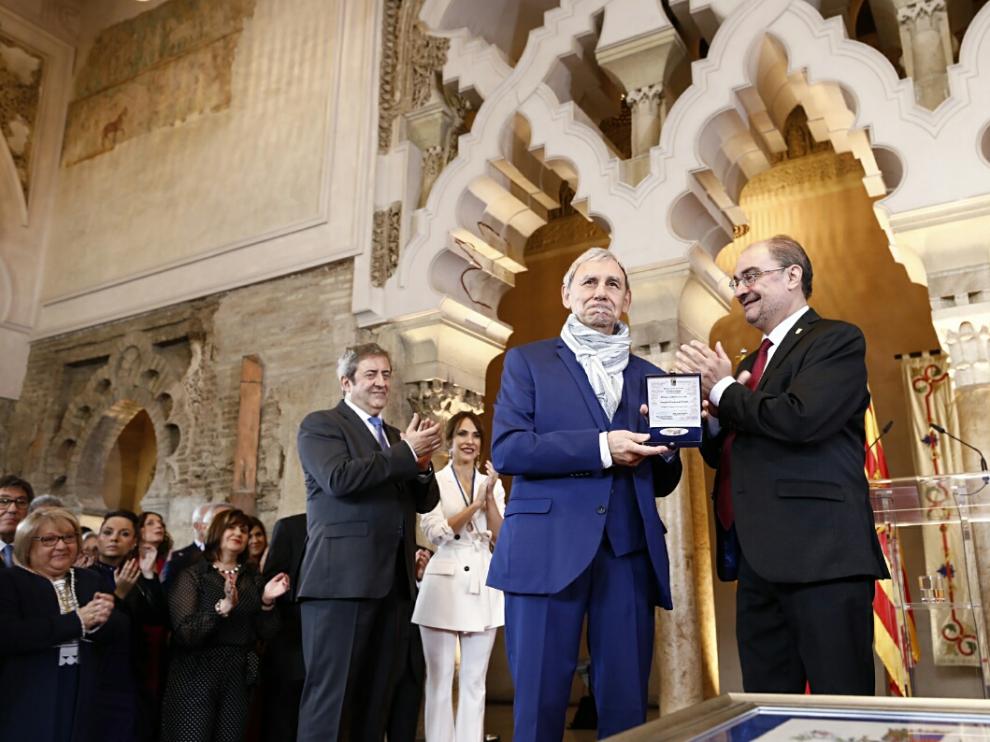 Acto institucional del Día de Aragón en el palacio de La Aljafería