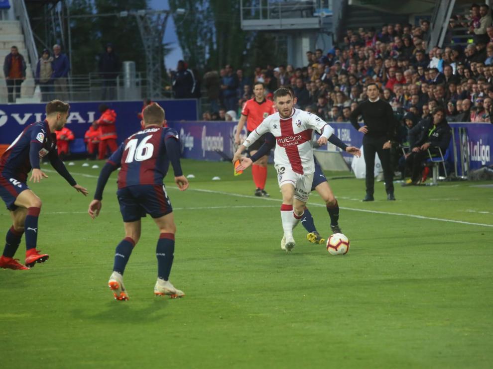 Partido de Primera División SD Huesca - Eibar en el Alcoraz