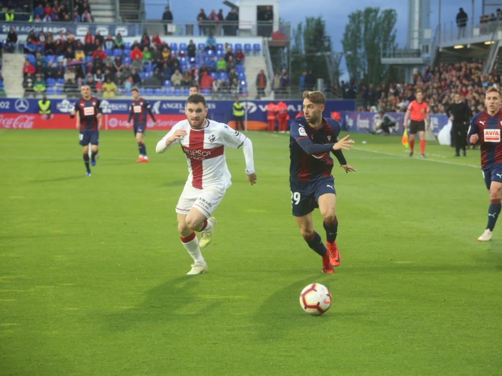 Partido de Primera División SD Huesca - Eibar en el Alcoraz