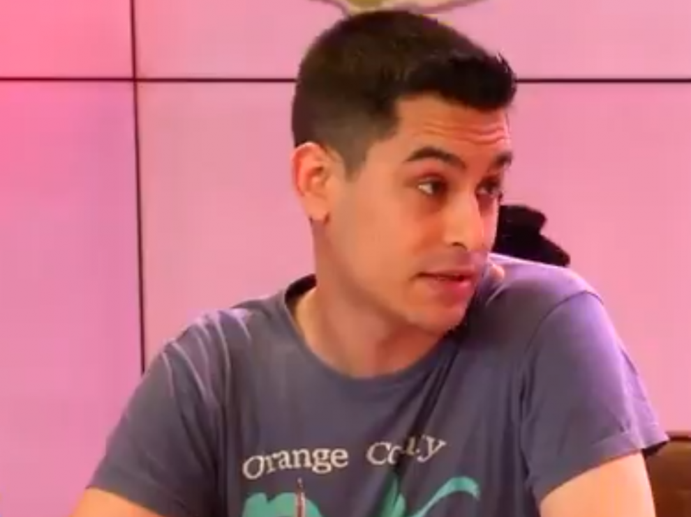 El humorista David Suárez.