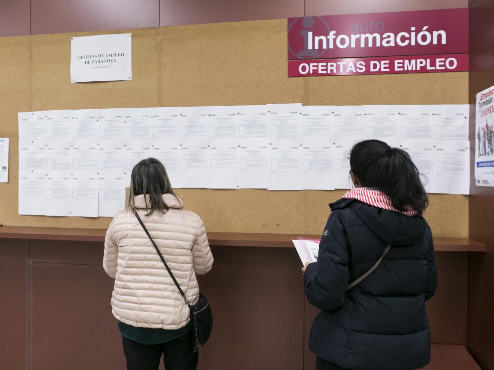 ECONOMIA OFICINA DEL INAEM DE COMPROMISO DE CASPE / 24-02-2017 / FOTO: ARANZAZU NAVARRO