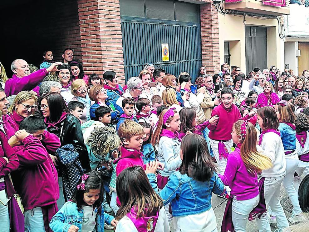 El pregón y el disparo del cohete abrieron las fiestas de la Virgen de Sancho Abarca que terminarán el 28-A.