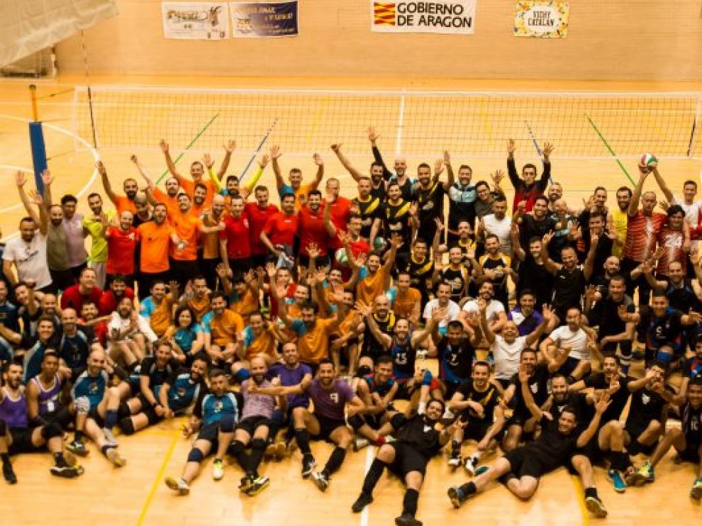 Equipo LGTBI de voleibol.