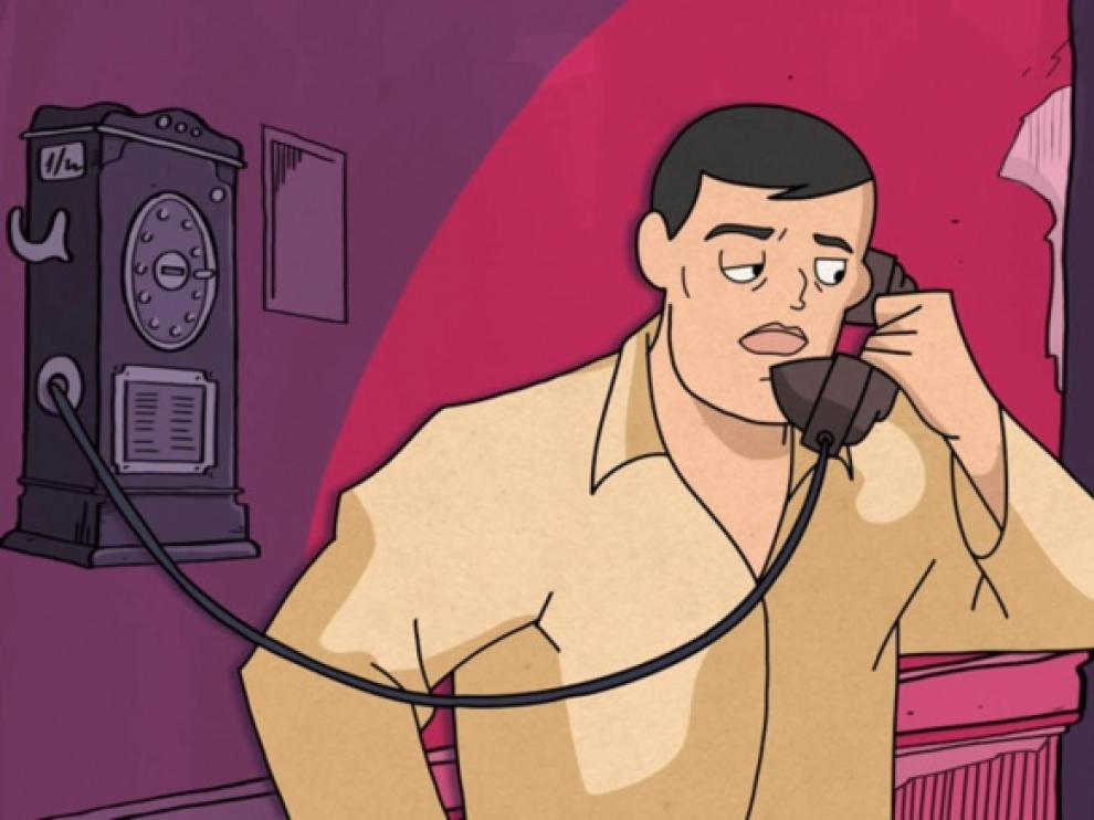Luis Buñuel, en la ficción de Salvador Simó, llega a Las Hurdes para rodar su documental.