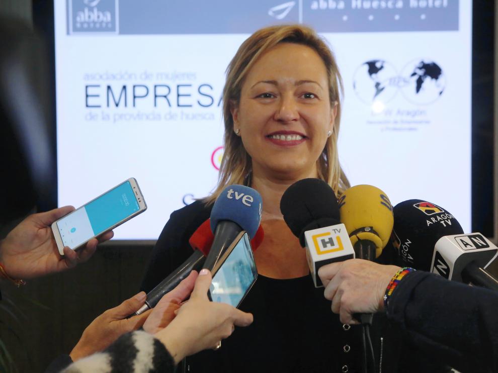 La consejera de Economía del Gobierno de Aragón, Marta Gastón.