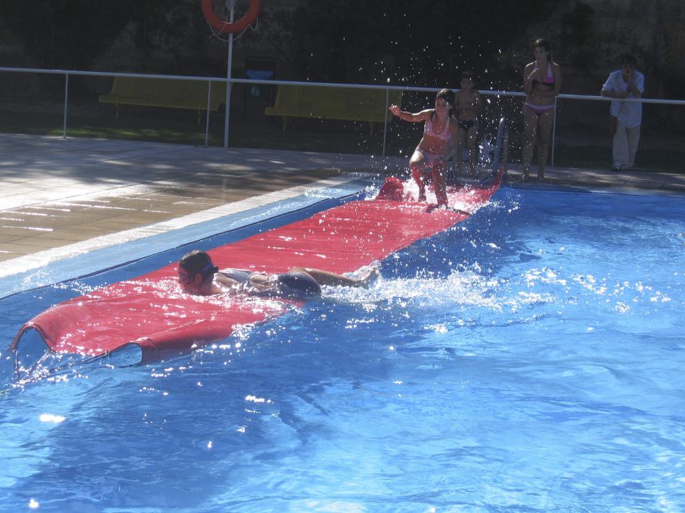 La piscina de verano de Tarazona, en una imagen de archivo.