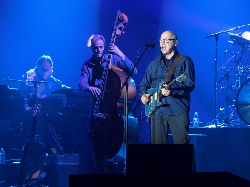 Mark Knopfler, en el concierto de este jueves en Barcelona.