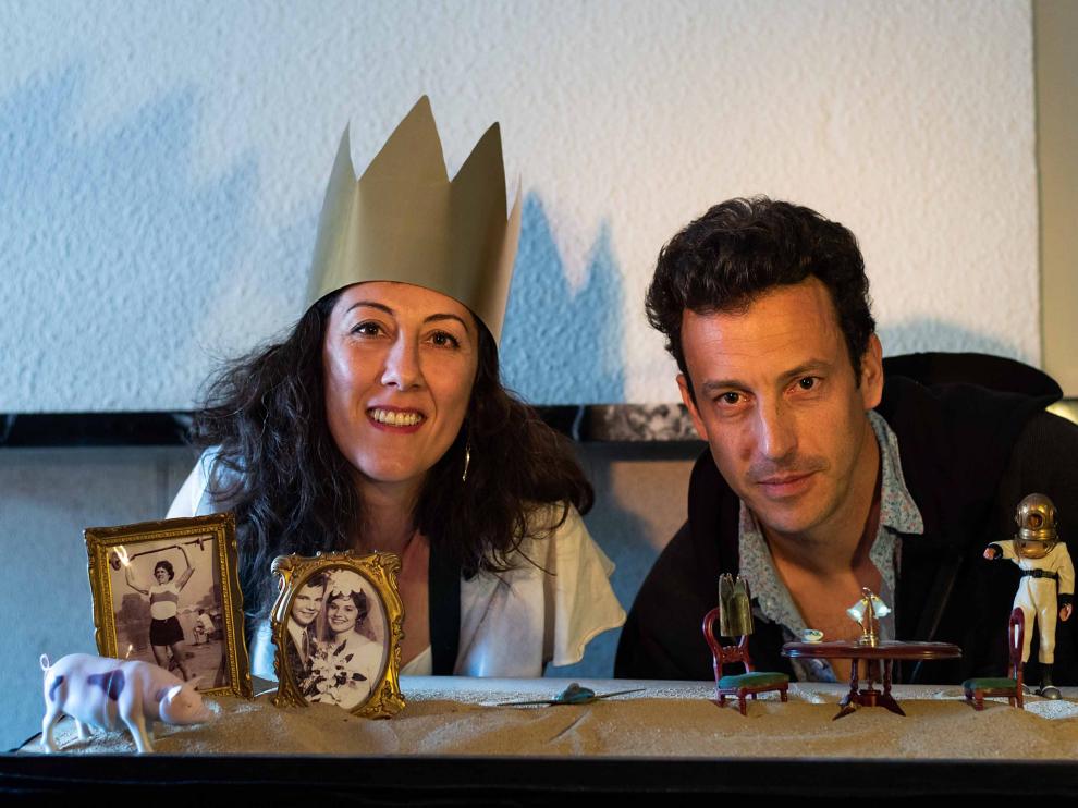 Marta Cortel y David Moreau, de la compañía El Mar del Norte