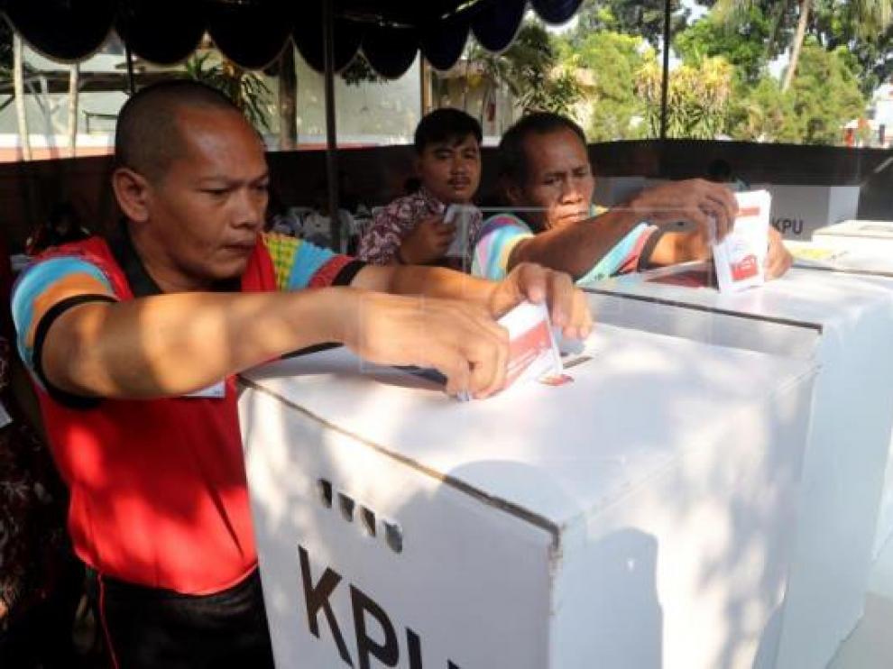 Elecciones en Indonesia.