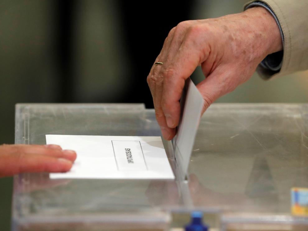 Momentos de la jornada electoral.