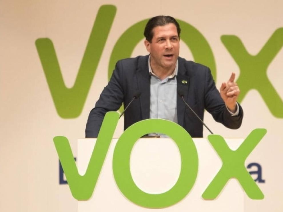 Pedro Fernández, diputado de Vox por Zaragoza