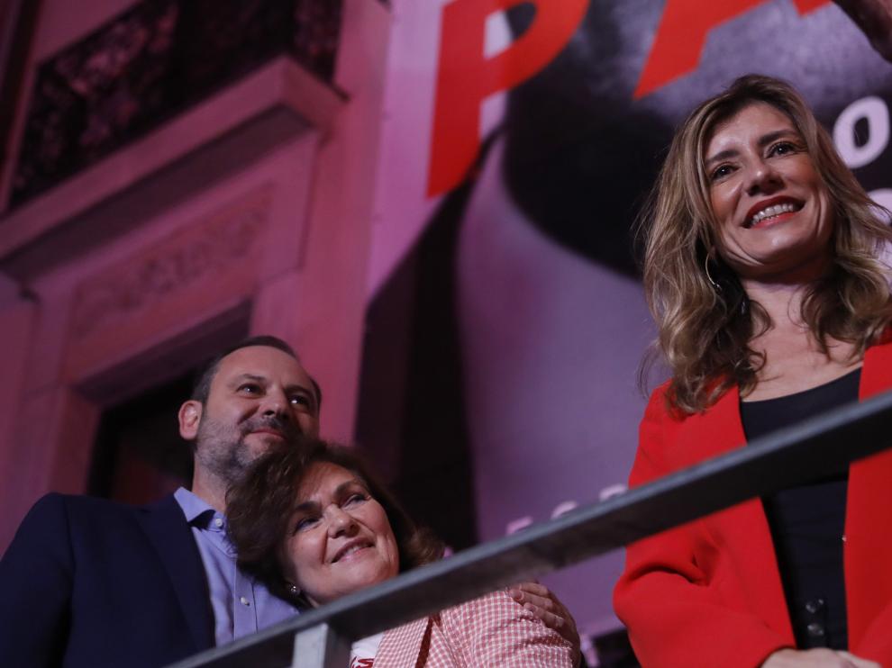 Victoria electoral del PSOE en las elecciones generales.