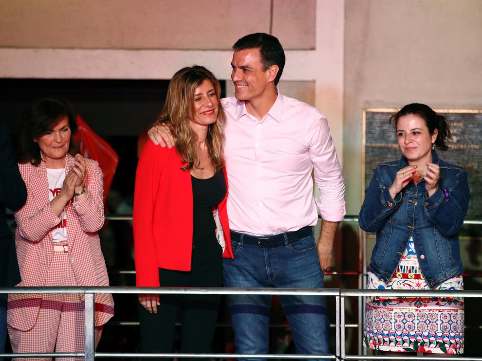 Victoria electoral del PSOE en las elecciones generales.