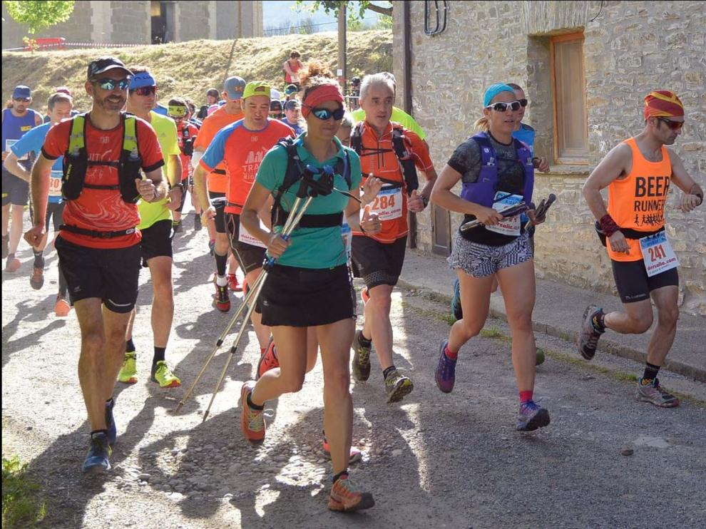 Salida de la Traschinepro Trail de 2018