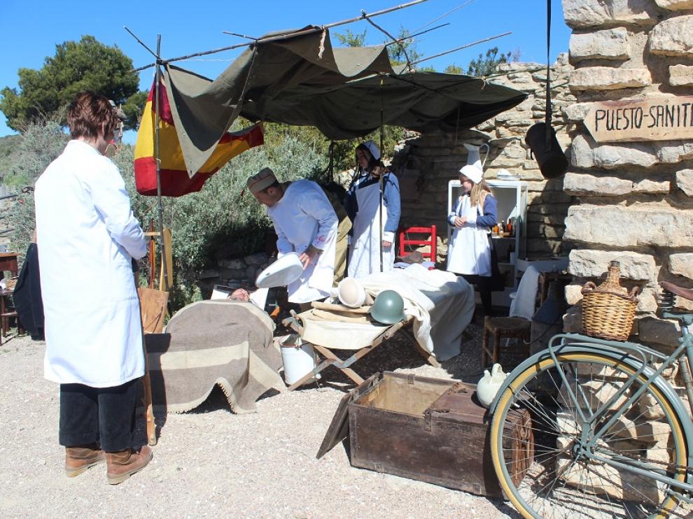 El año pasado, más de 250 personas acudieron a la cita en la trinchera viviente.