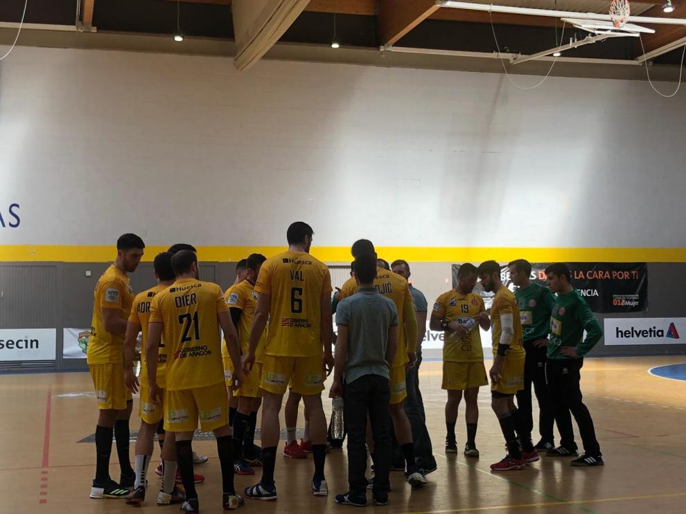 El Bada Huesca, en su visita al Alcobendas.
