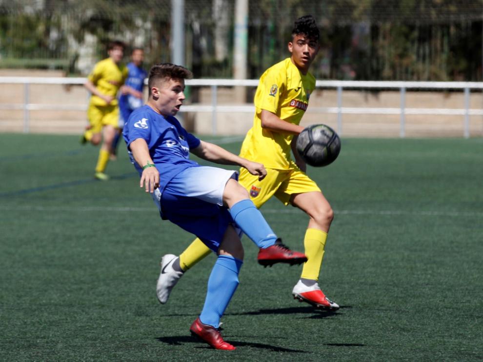 Imágenes del partido de División de Honor Infantil San José-Oliver