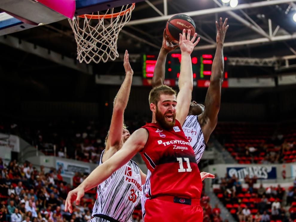 Nemanja Radovic, ala-pívot del Tecnyconta Zaragoza.
