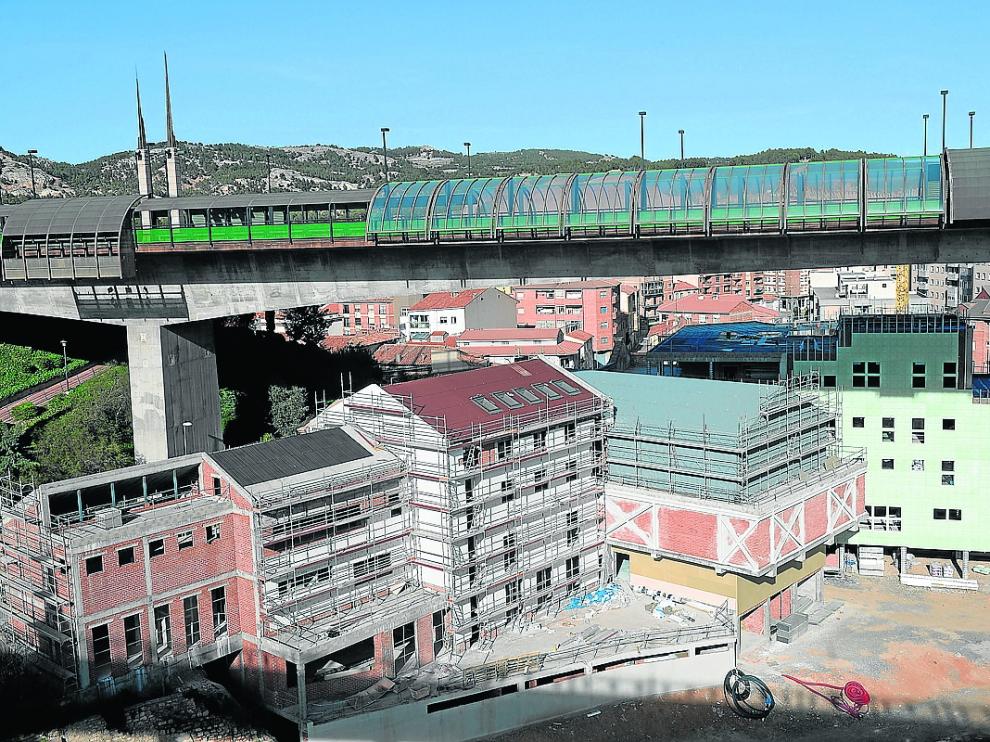 Las obras del centro social y el conservatorio de San Julián, muy avanzadas.