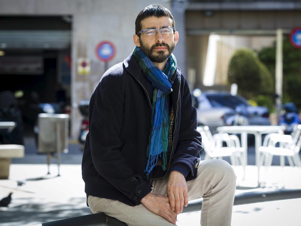 Álvaro Sanz, candidato de IU Aragón.