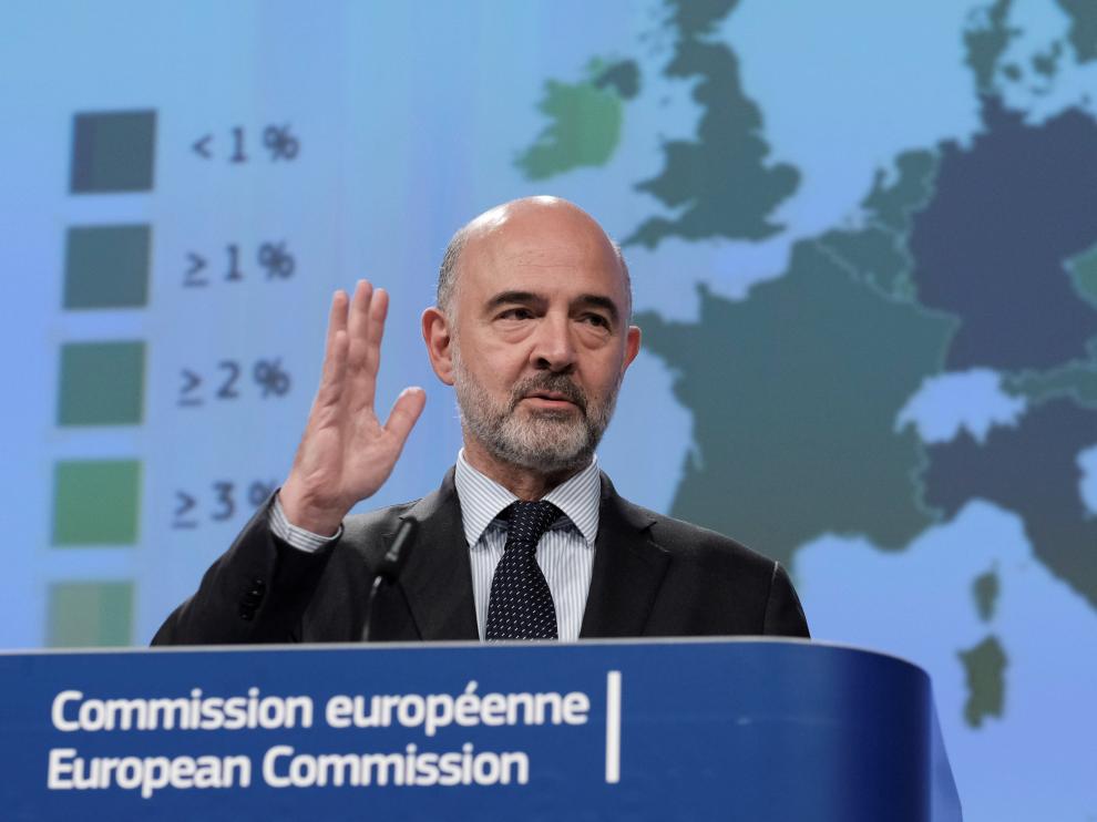 El comisario de asuntos económicos, Pierre Moscovici.