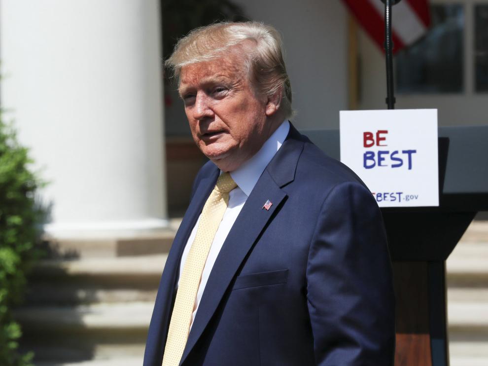 El presidente de Estados Unidos, Donald Trump.