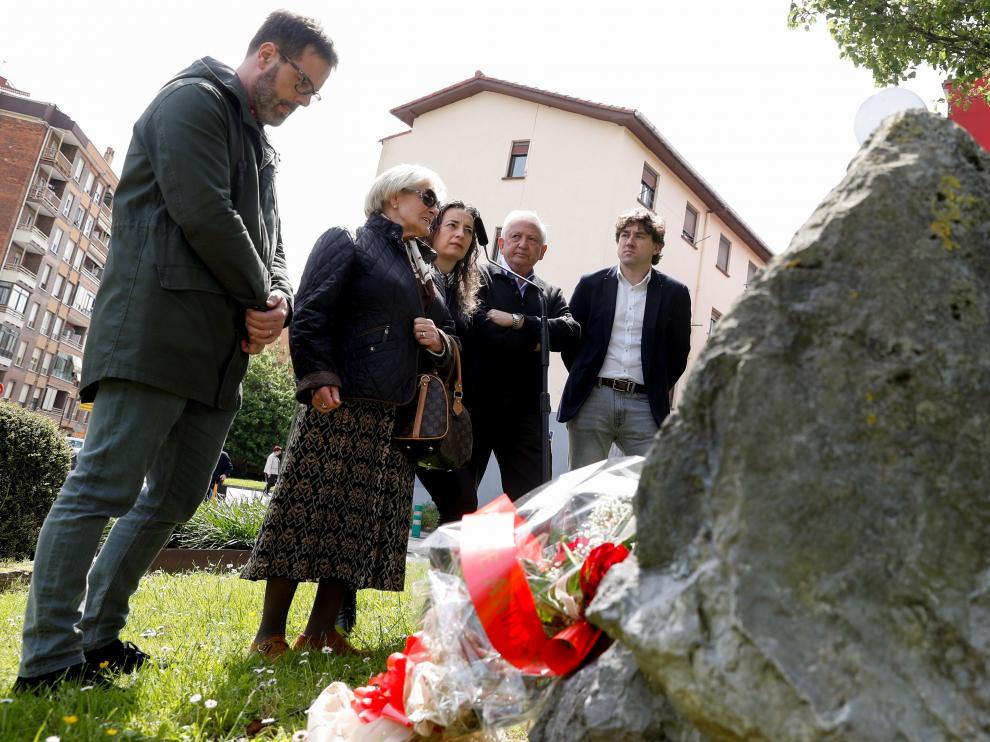 Homenaje este martes en Pamplona a las víctimas de la banda terrorista ETA.