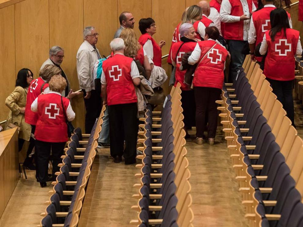 La reina Letizia preside en Zaragoza el acto central del Día Mundial de Cruz Roja