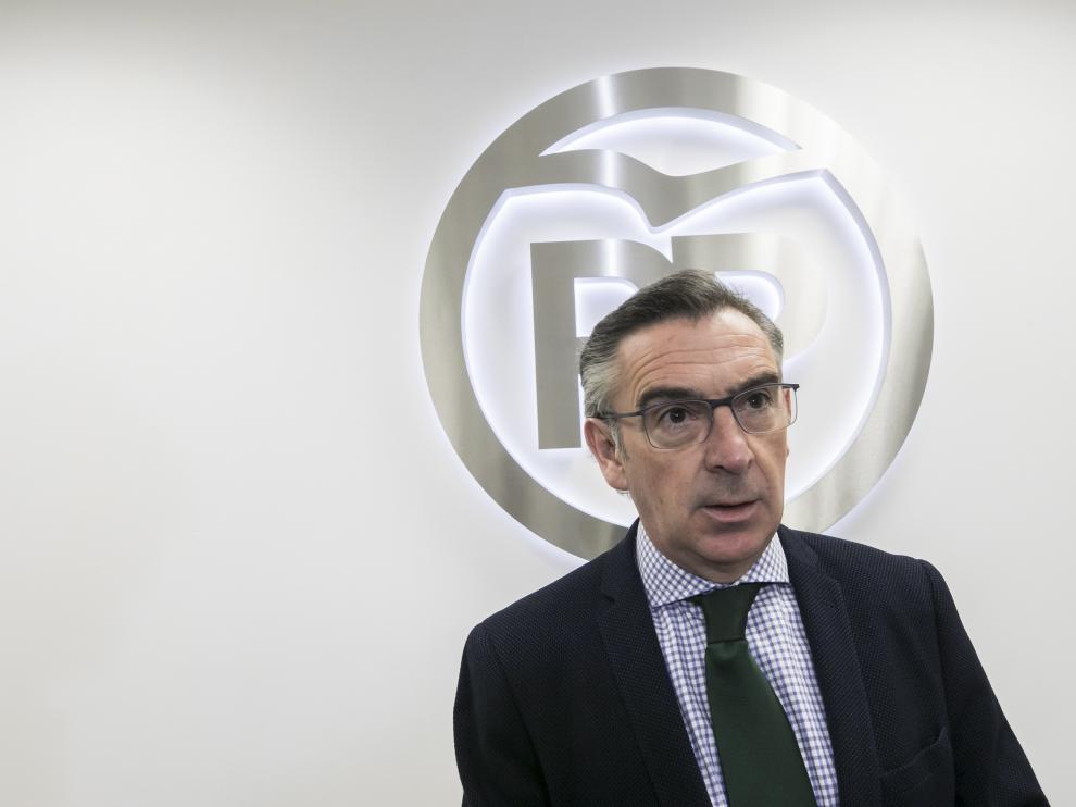 El líder del PP y alcalde de Tarazona, Luis María Beamonte