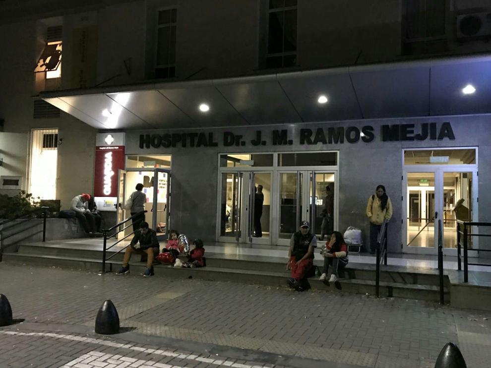 Hospital Ramos Mejía de Buenos Aires, donde ha permanecido ingresada la víctima hasta su fallecimiento.
