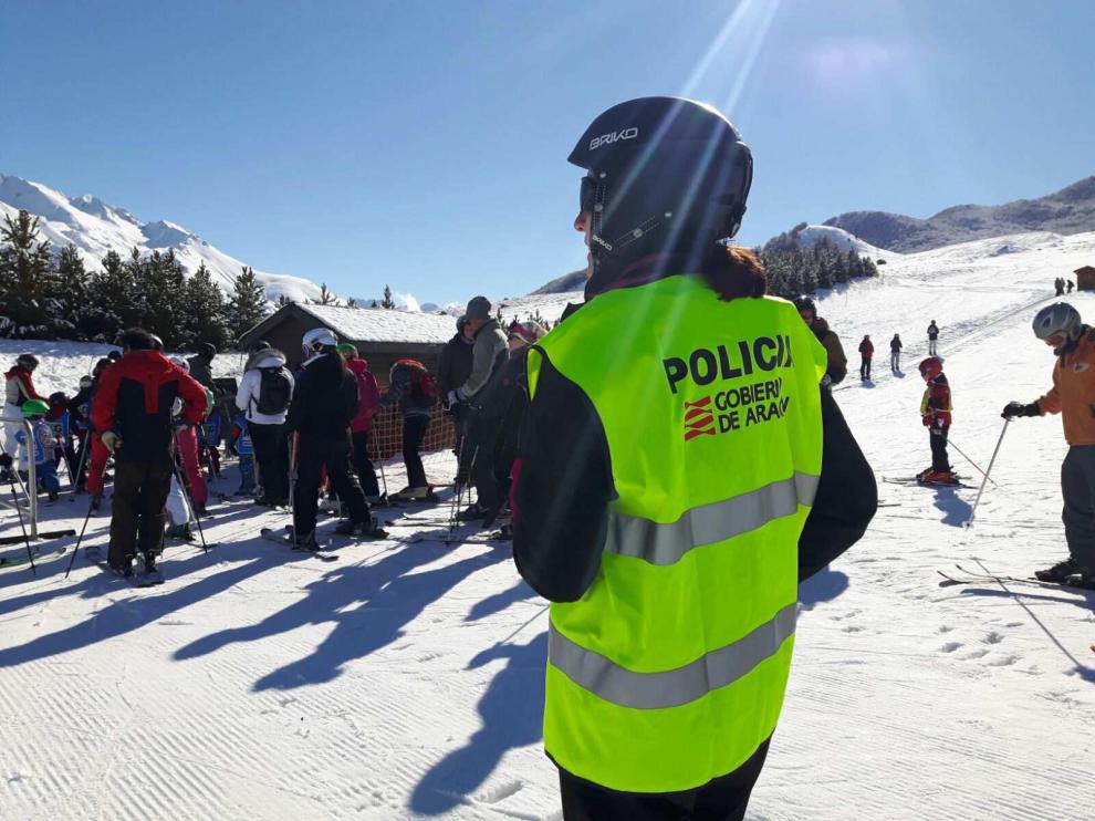 La Policía lleva tres años realizando controles en las pistas.