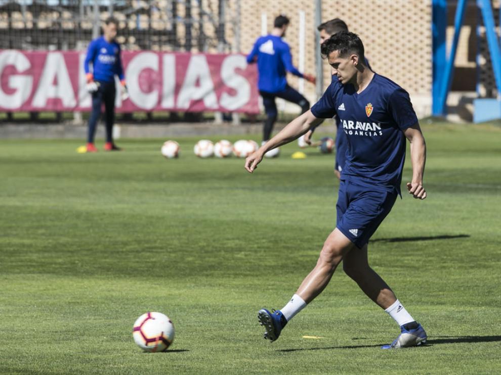 Entrenamiento del Real Zaragoza