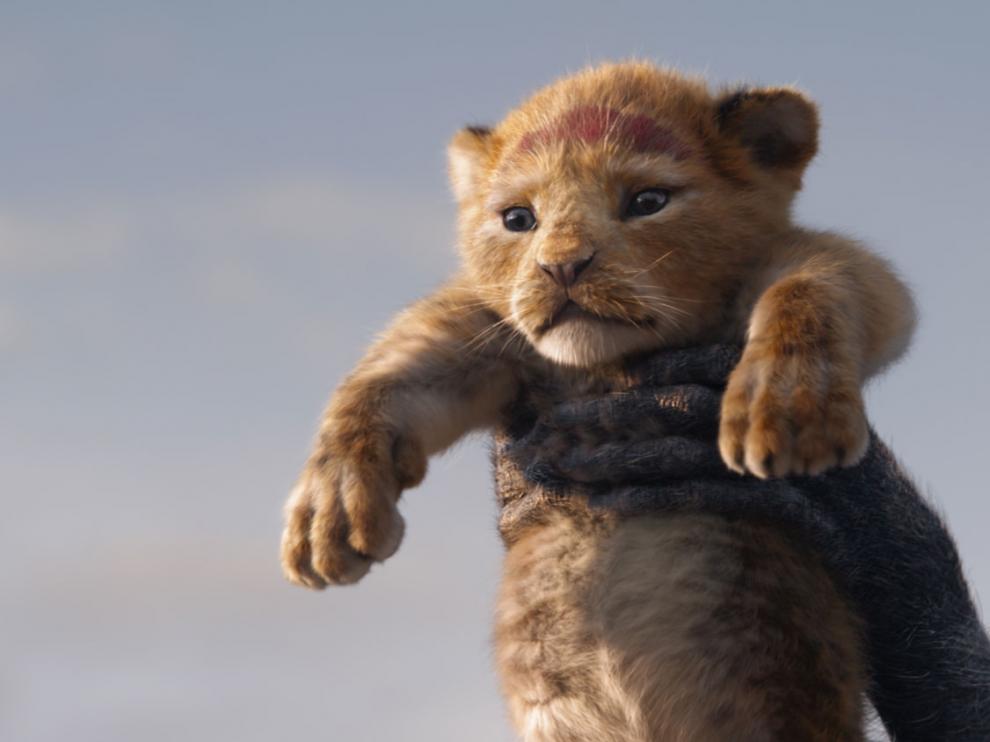 Fotograma de 'El Rey León'.