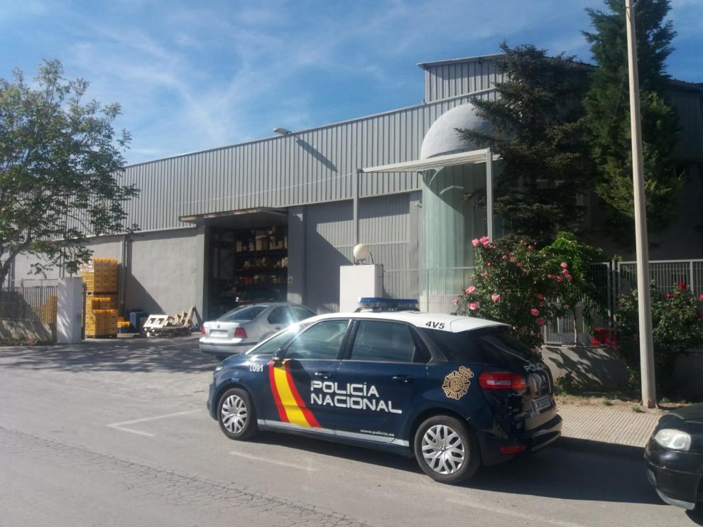 El accidente ha ocurrido en el polígono la Paz de Teruel.