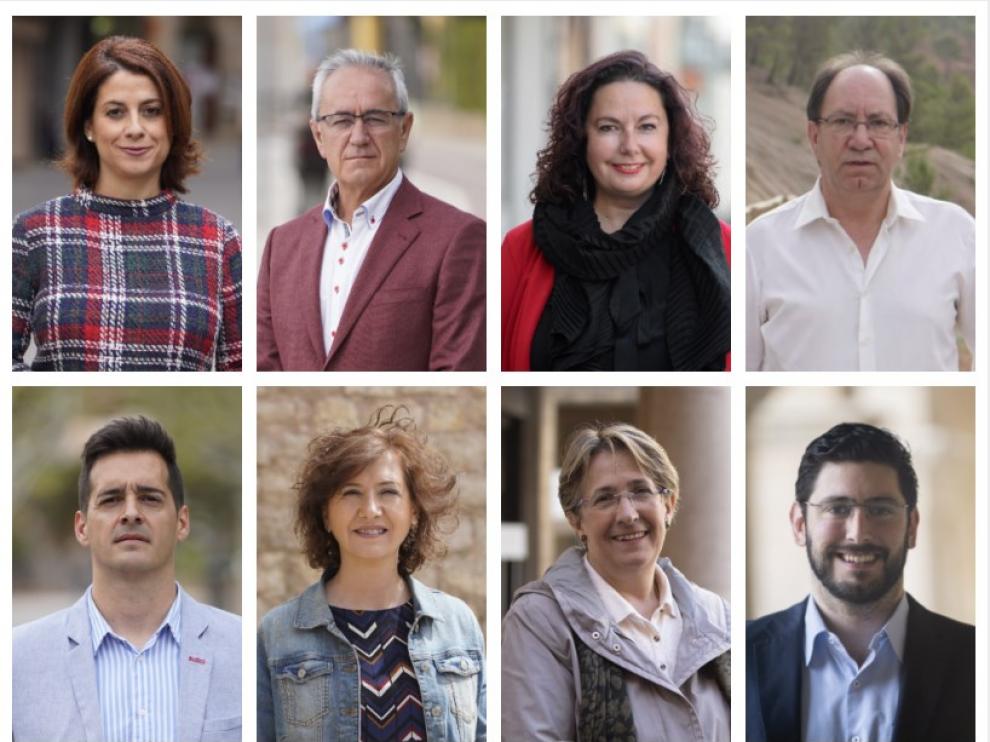 Candidatos Ayuntamiento de Teruel el 26-M.