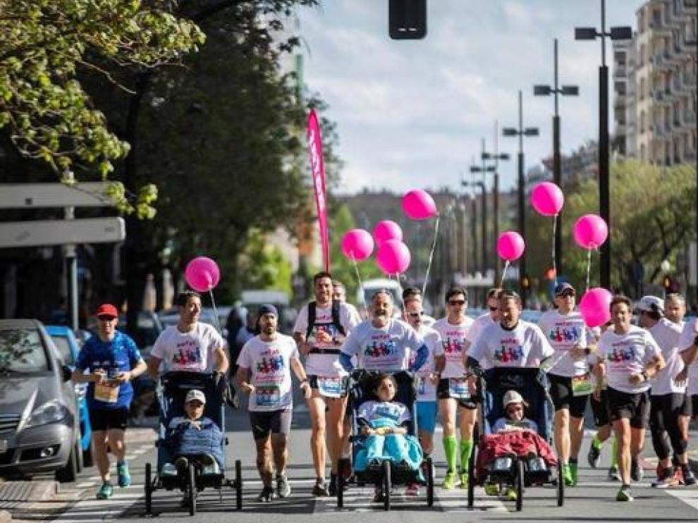 Los deportistas involucrados en esta iniciativa han participado en varios maratones.