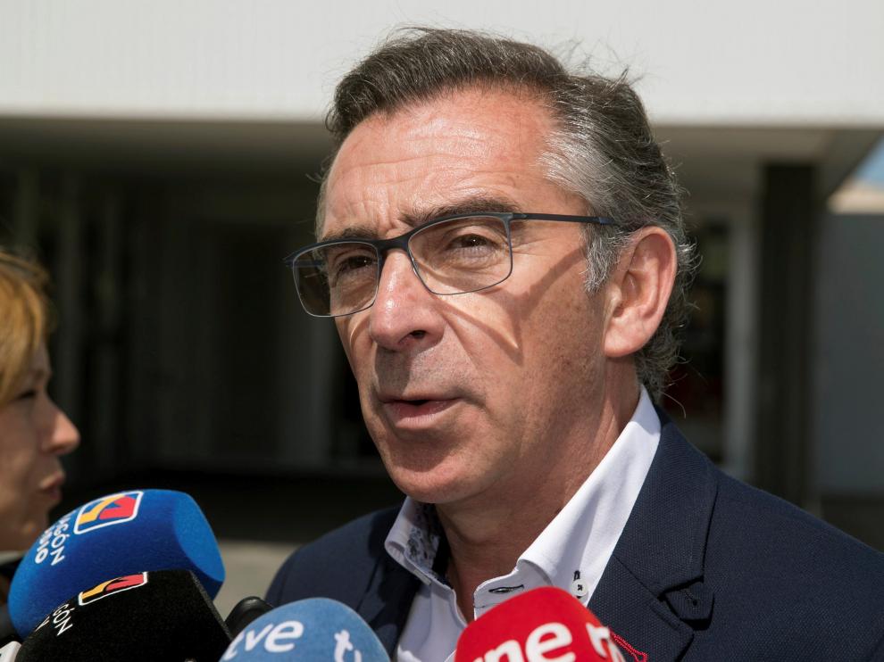 El candidato del PP a la presidencia de Aragón, Luis María Beamonte.