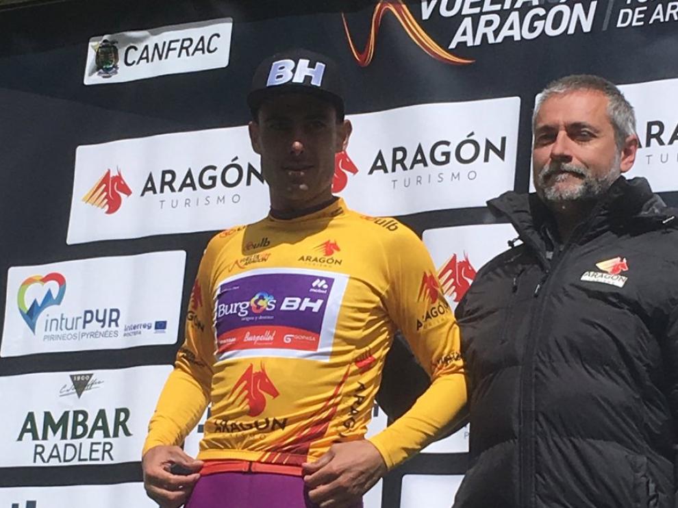 Jesús Ezquerra es el nuevo líder de la Vuelta Aragón.