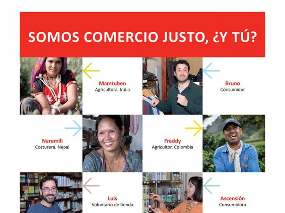 XVI Lonja del Comercio Justo en la Plaza del Pilar