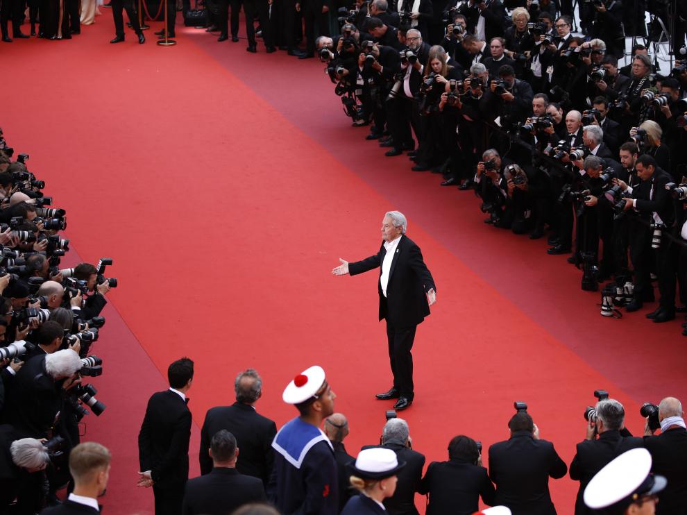 Alain Delon en Cannes