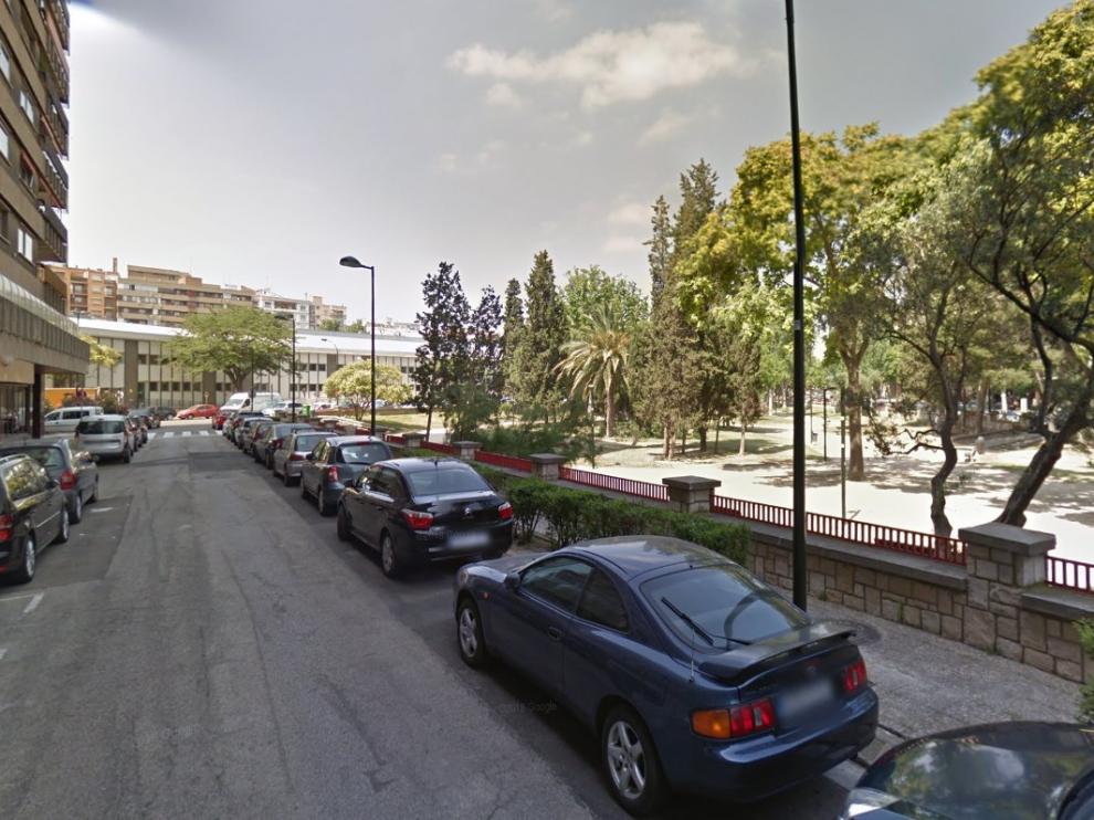 Calle de El Aaiún, en Zaragoza.
