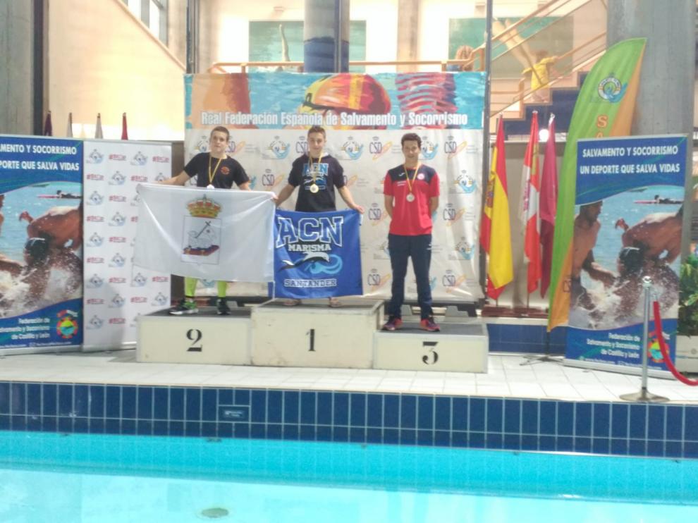Carlos González Sauras consiguió alzarse al podio.