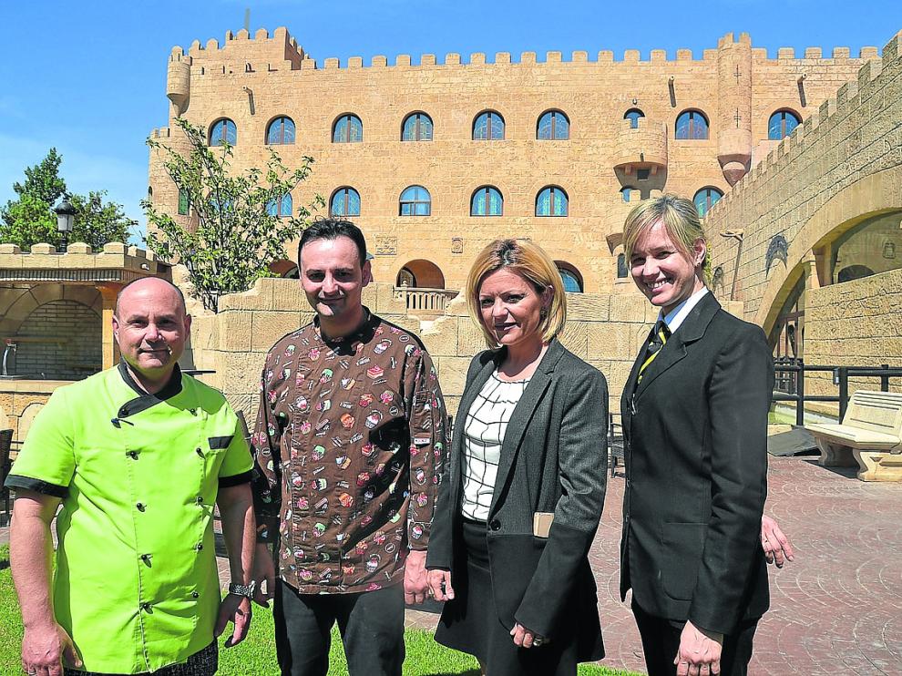 Juan Carlos Soto, Mario Estoica, Raquel Marco y Lisbette Menéndez.