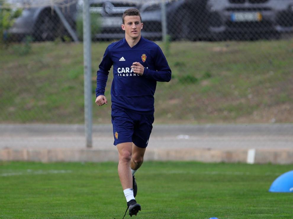 Carlos Nieto, en la Ciudad Deportiva.