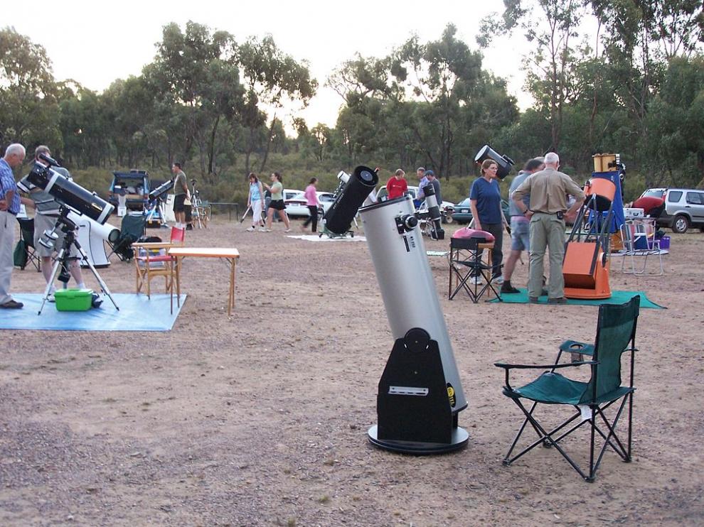 Observación de aficionados a la astronomía