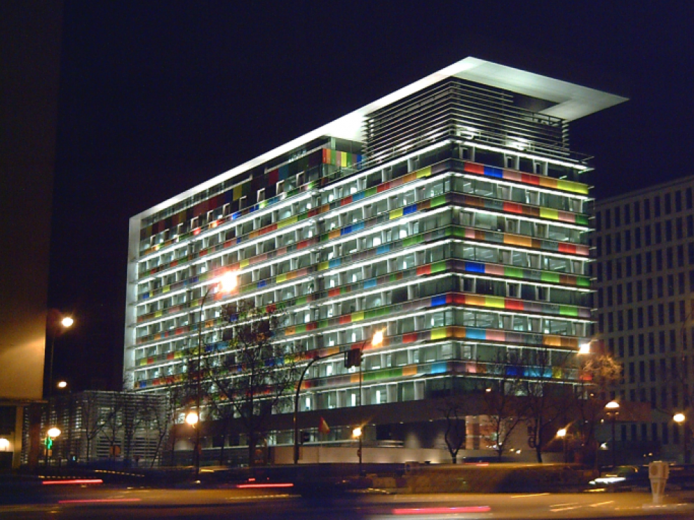 Edificio del Instituto Nacional de Estadística.