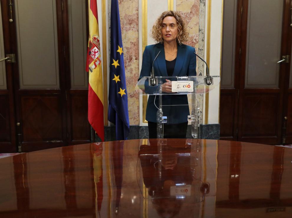 La presidenta del Congreso, Meritxell Batet.
