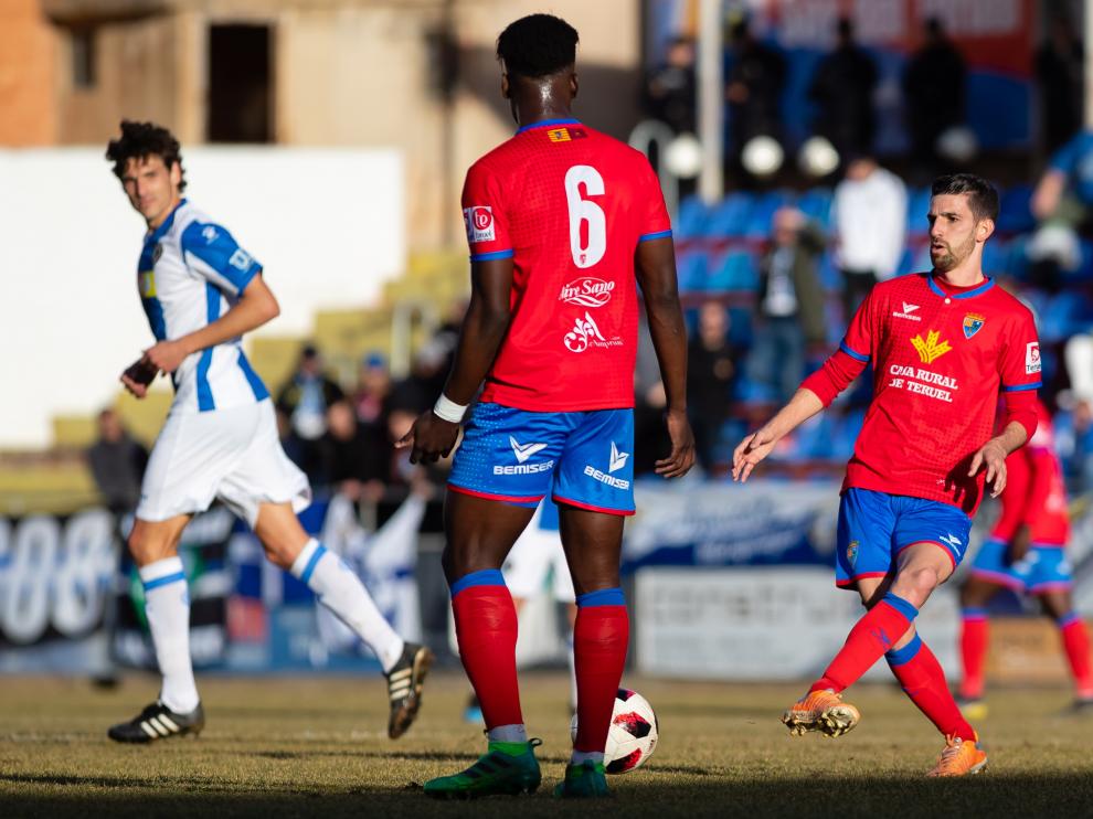 Partido entre el Teruel y el Hércules de la temporada 2018-2019.
